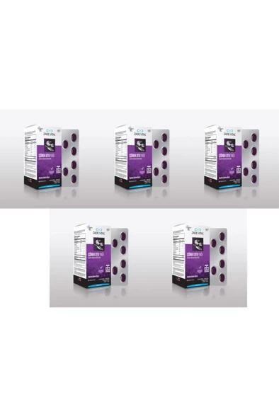 Zade Vital Çörek Otu Yağı 60 Kapsül 1800 Mg 5'li Paket