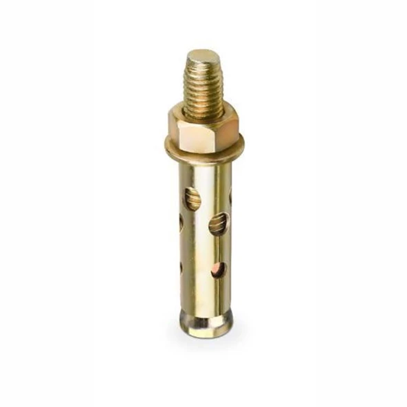 M6x45 ÇELİK DÜBEL GÖMLEKLİ ( ÇAP : 8 mm ) ( DUBEL ) ( 1 ADET FİYATIDIR )