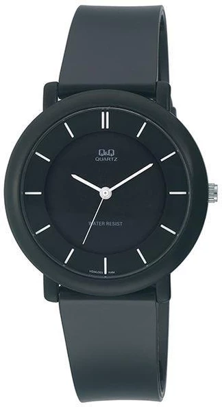 Q&Q Silikon Kadın Kol Saati PVQ94  Siyah Siyah ürün görseli