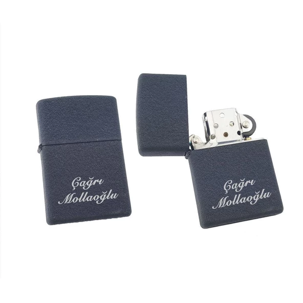 İsme Kişiye Özel Benzinli Metal Çakmak + Benzin Hediyeli - 7