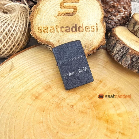 İsme Kişiye Özel Benzinli Metal Çakmak + Benzin Hediyeli - 5