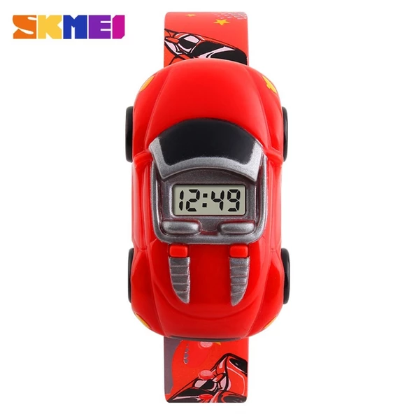 Skmei Araba Tasarımlı Çocuk Saat Kol Saati - 8