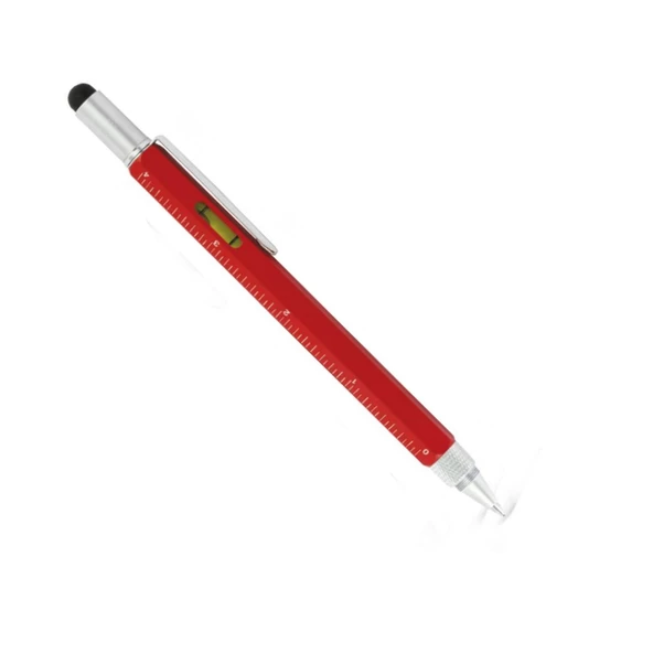 Kutulu Çelik Fonksiyonlu Kalem Su Terazisi Tornavida Cetvel - 4