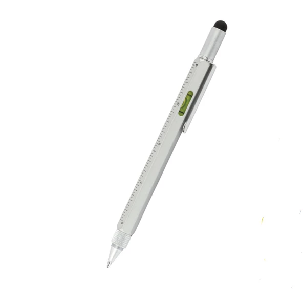 Kutulu Çelik Fonksiyonlu Kalem Su Terazisi Tornavida Cetvel - 8