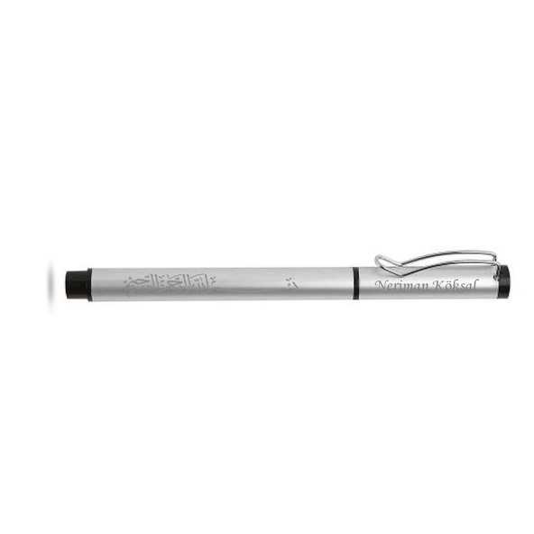 Besmele Yazılı Kişiye Özel Metal Roller Kalem Öğretmenler Günü - 9