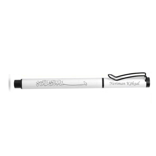 Besmele Yazılı Kişiye Özel Metal Roller Kalem Öğretmenler Günü - 7