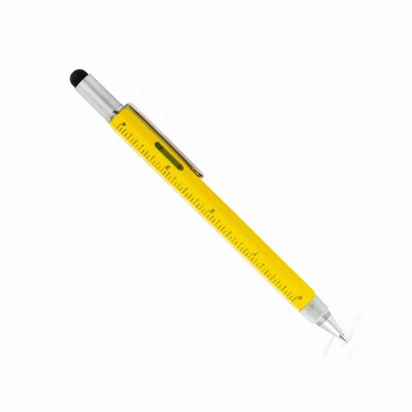 6 Fonksiyonlu Kalem Su Terazisi Tornavida Cetvel Dokunmatik - 8