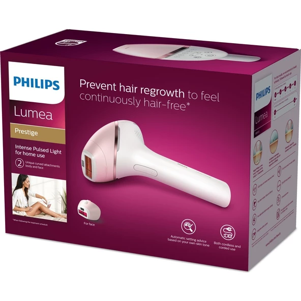 Philips Lumea Prestige BRI950/00 IPL Lazer Epilasyon Aleti - Resim 4