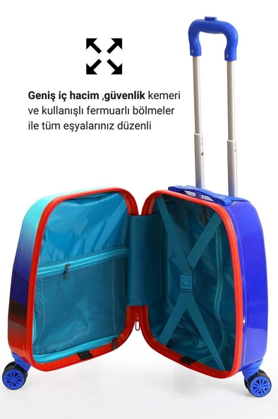 Astranot Policarbon Çocuk Valizi 0249 - 2