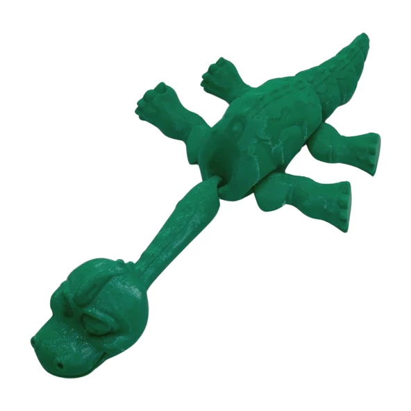 3D Hareketli Oyuncak Brakiyozor (Brachiosaurus) Dinozor - Yeşil - Resim 4