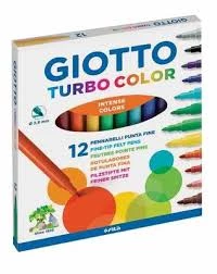 Giotto Turbo Color KEÇELİ KALEM 12Lİ - 1
