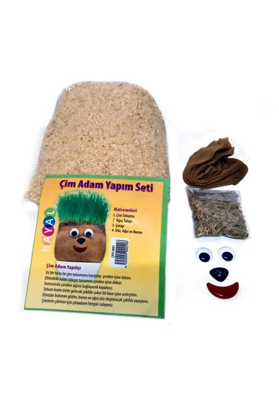 Hayal Çim Adam Yapım Seti - 5 Paket