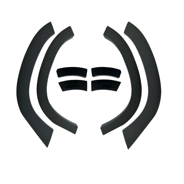 Dacia Duster 2018 ve Üzeri Kapı ve Çamurluk Koruma Premium Dodik Seti 12 Parça - 3