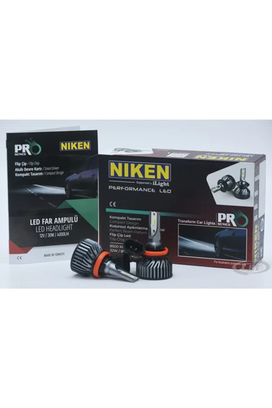 H11 Led Xenon Far Ampul Şimşek Etki Pro Serisi