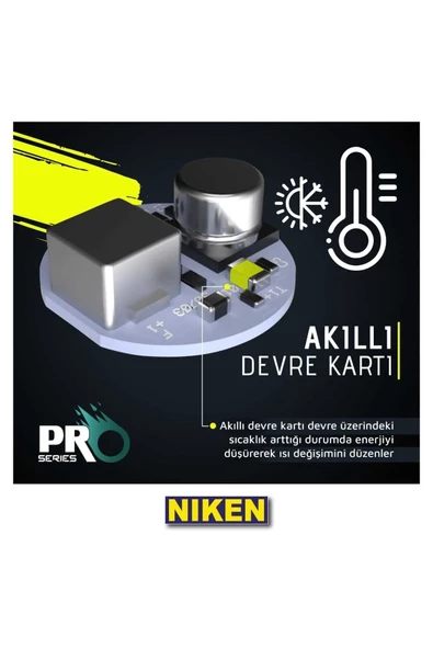H7 Led Xenon Far Aydınlatma Seti Şimşek Etkili Pro 8000lm - 4