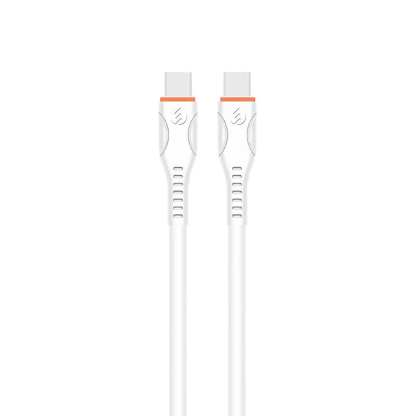 S-link SW-C130 1m 60W TypeC to TypeC Hızlı Data + Sarj Kablosu - 2