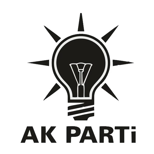 Akparti Logo Sticker 30 x 33 cm - 1