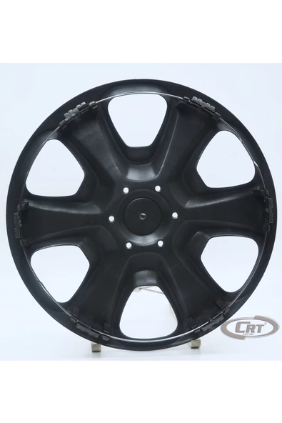 Jant Kapağı Siyah-gri Kırılmaz 15" Universal Model (Amblem Hediyeli) (1 Adet) - Resim 2