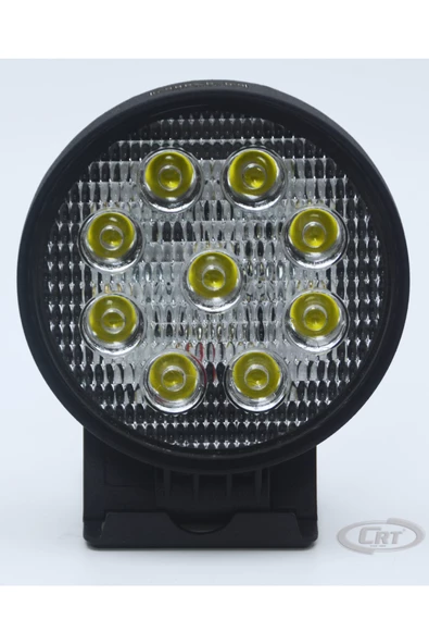 Yuvarlak Çalışma Lambası 9 Led Pro Seri - 2