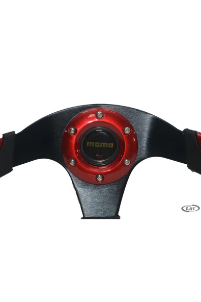 Momo Spor Direksiyon F1 Tesla Model Kırmızı Renk - 3