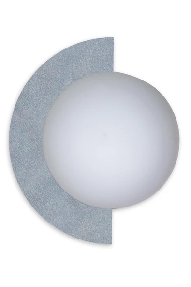 D-light Yarım Dünya Aplik Gri