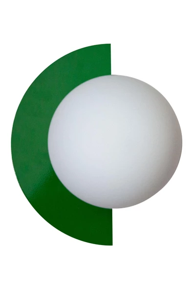 D-light Yarım Dünya Aplik Yeşil