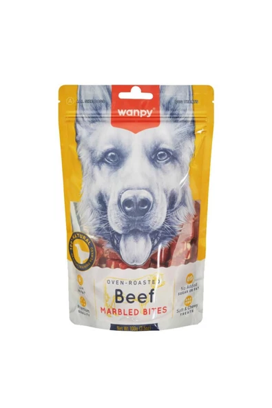 Wanpy Marbled Biftekli Köpek Ödül Maması 100 gr