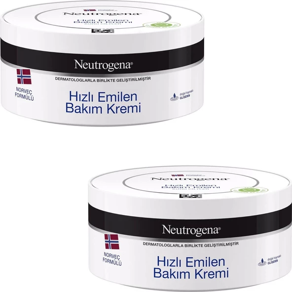 Neutrogena Hızlı Emilen El Ve Vücut Bakım Kremi 200 Ml + 200 Ml