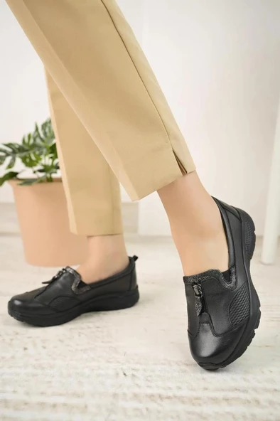 Mariotto 024 Orto Pedik Günlük Kadın Deri Ayakkabı - Resim 10