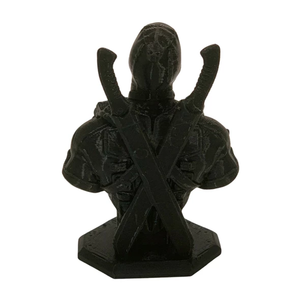 3D Deadpool Büst - Figür - 10cm / Siyah - 4