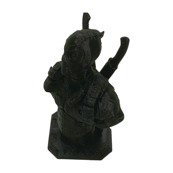 3D Deadpool Büst - Figür - 15cm / Siyah - 4