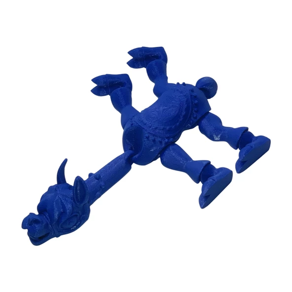 3D Hareketli Oyuncak Lama - Lacivert - 3