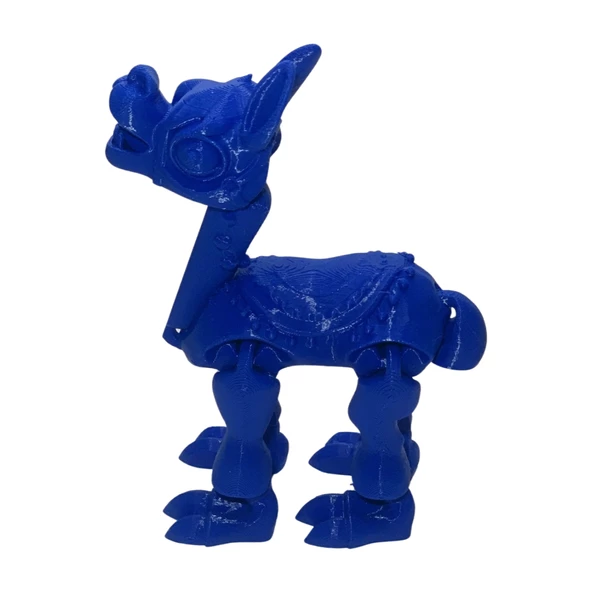 3D Hareketli Oyuncak Lama - Lacivert - 7