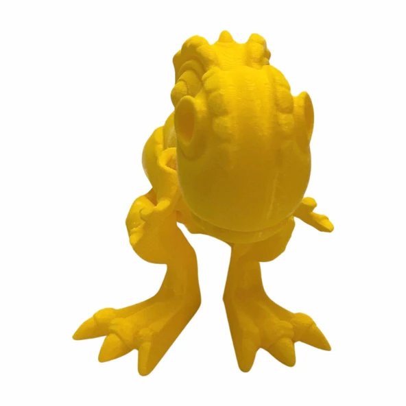 3D Hareketli Trex Oyuncak - Sarı - 7