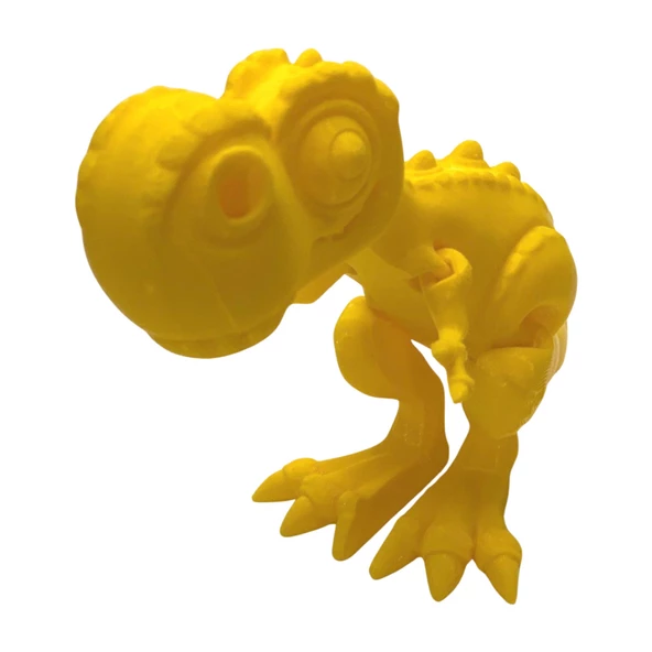 3D Hareketli Trex Oyuncak - Sarı - 8