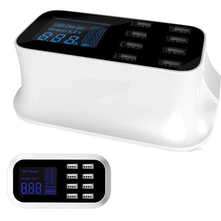 Paleon CDA 19Q 8 Port Smart Usb Göstergeli Şarj Cihazı