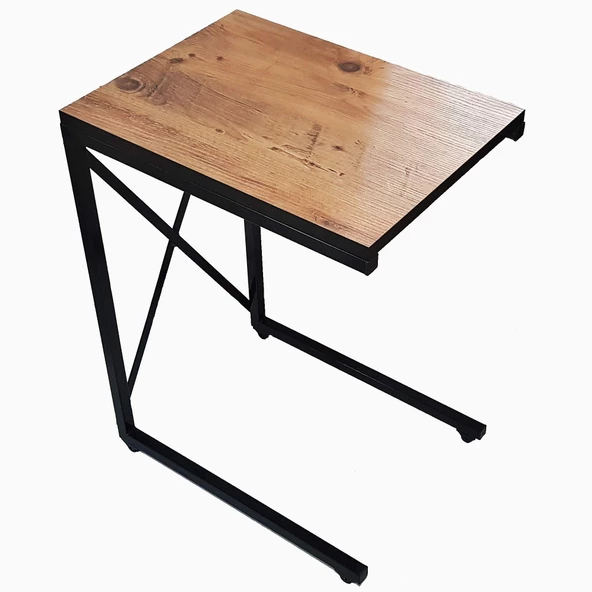 Metal Yıldız Tekerlekli C Servis Sehpası - 2