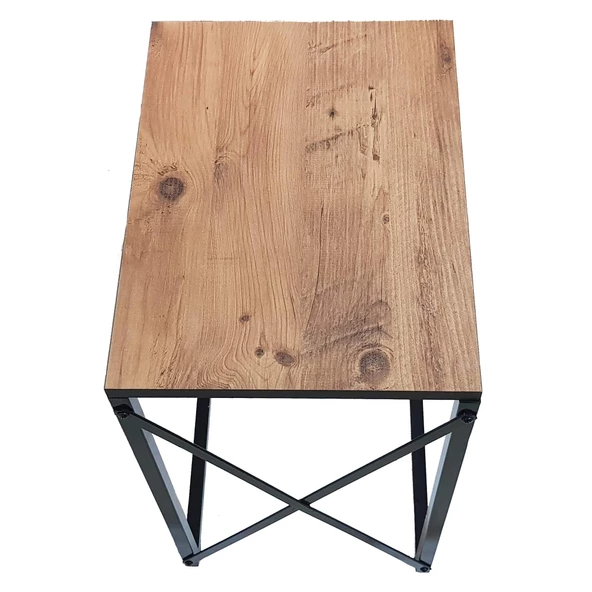 Metal Yıldız Tekerlekli C Servis Sehpası - 3