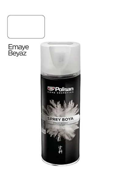 Polisan Özel Amaçlı Sprey Boya Emaye Beyaz 400 ml P7540 - 2