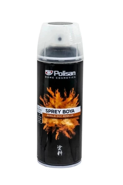 Polisan Akrilik Sprey Boya Mat Beyaz 400 ml P7527