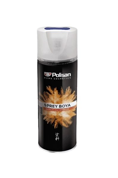 Polisan Akrilik Sprey Boya Boncuk Mavi 400 ml (Ral-5017)