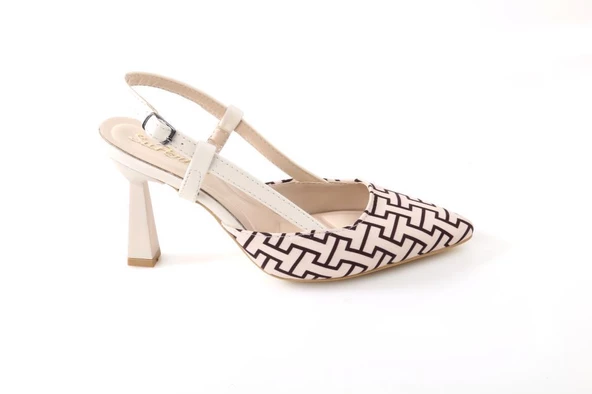 Papuçcity Sprs 02719 8 Cm Topuklu Kadın Stiletto Ayakkabı - 2