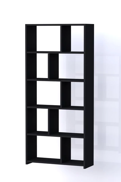 Moonlife London Kitaplık Siyah - Resim 4