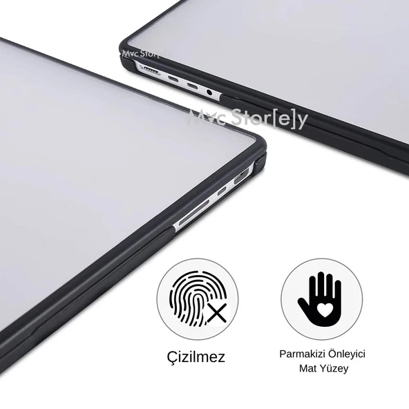 Macbook Air Kılıf 15.3 inç M2-M3-M4, TPU Outdoor (Air 15”) A2941 A3114 A3241 ile Uyumlu - 9