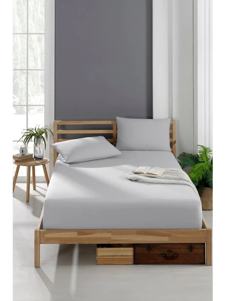 Çift Kişilik Lastikli Fitted Çarşaf Seti 160 x 200 - 5