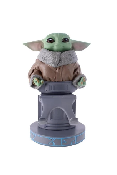 EXG Pro Cable Guys -Star Wars Grogu Seeing Stone Pose Phone And Controller Holder - 7