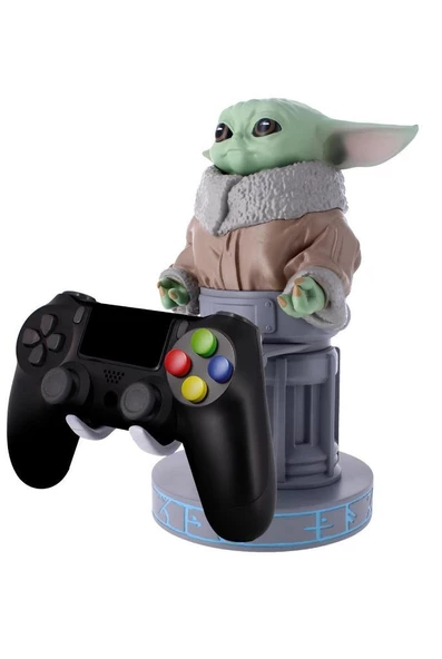 EXG Pro Cable Guys -Star Wars Grogu Seeing Stone Pose Phone And Controller Holder - 5