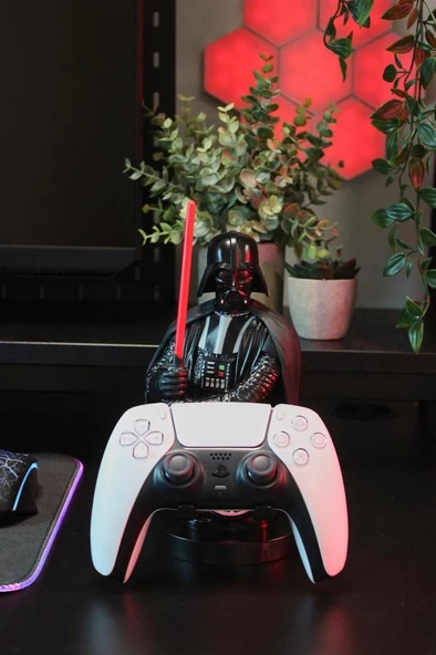 EXG Pro Cable Guys: Star Wars A New Hope Darth Vader Phone And Controller Holder - 8