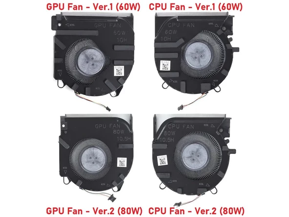 Hp Victus Gaming 16-d1017nt 6G0E5EA Fan V2 (Sol Fan)