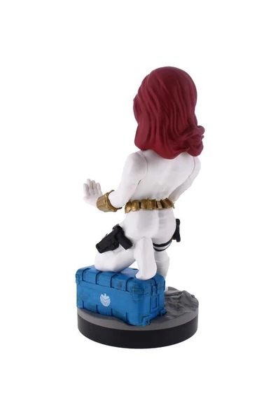 EXG Pro Cable Guys Marvel Black Widow White Suıt Phone and Controller Holder - Resim 9